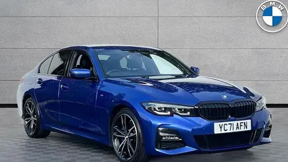 Blue Used 2021 BMW 320 M Sport Sedan | £24,995 (Fair price)