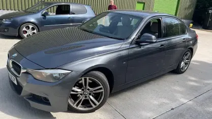 Usado BMW 320 M Sport 184 CV (135 kW) 2014 Gris Berlina