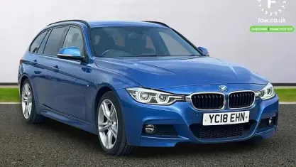 Used BMW 320 Comfort Edition 190 HP (139 kW) 2018 Blue Estate