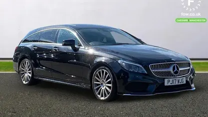 Used Mercedes CLS220 AMG line 177 HP (130 kW) 2017 Black Coupe