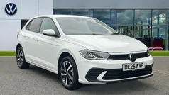 Pure white Used 2025 VW Polo Match Hatchback | £19,837 (Fair price)