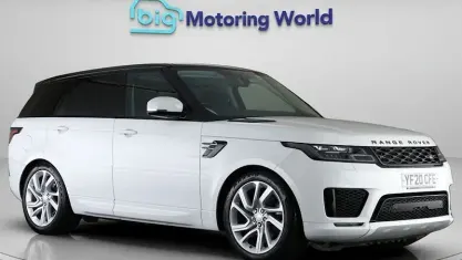 Used Land Rover Range Rover Sport HSE Dynamic 306 HP (225 kW) 2020 White SUV