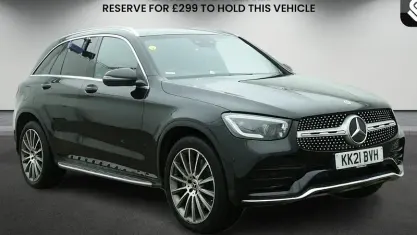Used Mercedes GLC220 AMG line 194 HP (142 kW) 2021 Black SUV