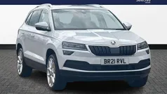 White Used 2021 Skoda Karoq SUV | £18,595 (Fair price)