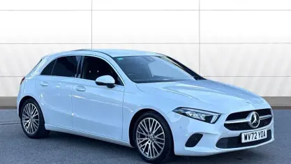 Used Mercedes A180 Executive 136 HP (100 kW) 2022 White Hatchback
