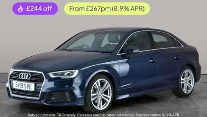Used 2019 Audi A3 S-Line Sedan | £14,376 (Fair price)