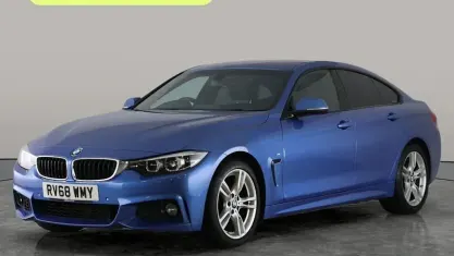 Used BMW 420 M Sport 184 HP (135 kW) 2018 Blue Coupe
