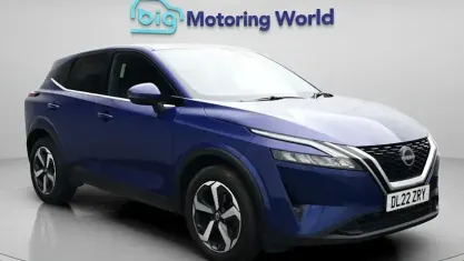 Used Nissan Qashqai N-Connecta 158 HP (116 kW) 2022 Blue SUV