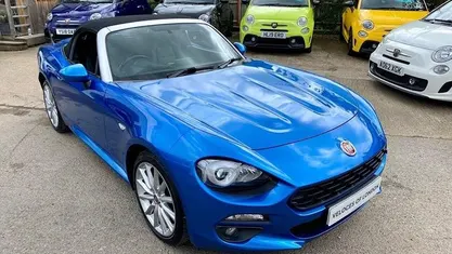 Used Fiat 124 Spider Lusso 140 HP (102 kW) 2017 Blue Cabriolet
