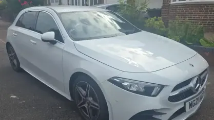 Used Mercedes A180 Executive 136 HP (100 kW) 2021 White Hatchback
