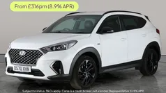 White Used 2020 Hyundai Tucson N Line SUV | £17,869 (Fair price)