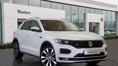 White Used 2019 VW T-Roc R-line SUV | £17,590 (Fair price)