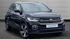 Black Used 2021 VW T-Cross R-line SUV | £17,150 (Fair price)