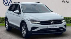 White Used 2021 VW Tiguan Life SUV | £19,843 (Good price)