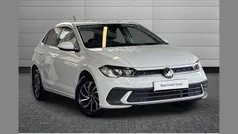 Pure white Used 2022 VW Polo Life Hatchback | £16,250 (Fair price)