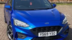Blue Used 2019 Ford Focus ST-Line X Hatchback | £12,495 (Fair price)