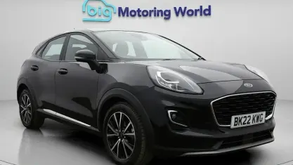 Used Ford Puma Titanium 125 HP (91 kW) 2022 Black SUV
