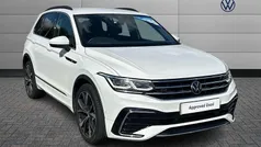 White Used 2023 VW Tiguan R-line SUV | £27,900 (Fair price)