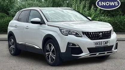 Used Peugeot 3008 Allure 131 HP (96 kW) 2019 White SUV