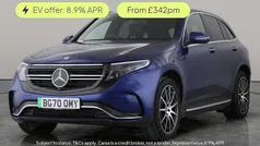 Used 2022 Mercedes EQC400 AMG line SUV | £21,435 (Super price)