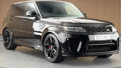 Used Land Rover Range Rover Sport SVR 575 HP (422 kW) 2021 Black SUV