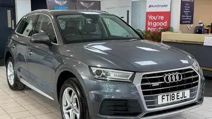 Used Audi Q5 Design 190 HP (139 kW) 2018 Grey SUV