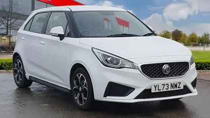 Used MG MG3 Excite 106 HP (77 kW) 2024 White Hatchback