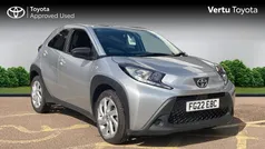 Silver Used 2022 Toyota Aygo PURE Hatchback | £11,408 (Fair price)