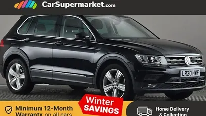 Black Used 2020 VW Tiguan Match SUV | £16,997 (Fair price)