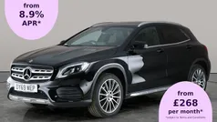 Black Used 2019 Mercedes GLA180 AMG line SUV | £17,571 (Fair price)