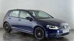 Blue Used 2018 VW Golf VII SE Hatchback | £12,800 (Fair price)