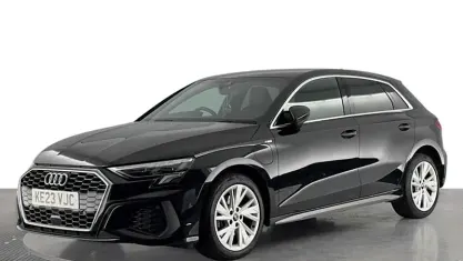 Used Audi A3 Sportback e-tron S-Line 204 HP (150 kW) 2023 Black Hatchback