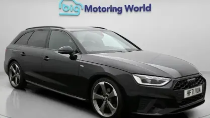 Used Audi A4 Black Edition 150 HP (110 kW) 2021 Black Estate