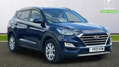 Usado Hyundai Tucson SE 177 CV (130 kW) 2019 Azul SUV