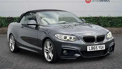 Grey Used 2015 BMW 220 M Sport Cabriolet | £10,750 (Fair price)