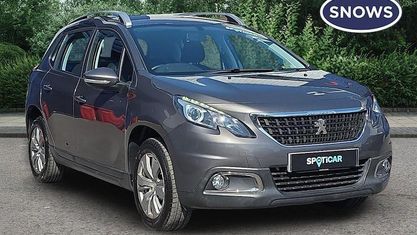 Używany Peugeot 2008 Active 82 KM (60 kW) 2018 Szary SUV