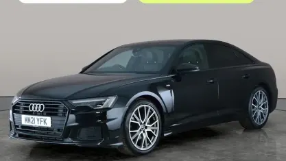 Used Audi A6 Black Edition 204 HP (150 kW) 2021 Black Sedan