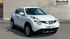 White Used 2017 Nissan Juke Visia SUV | £5,573 (Good price)