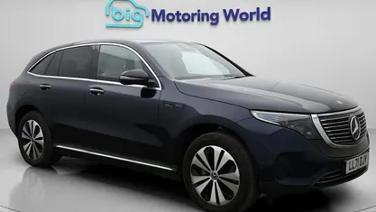 Used Mercedes EQC400 300 kW (408 HP) 2021 Blue SUV