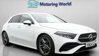 Used Mercedes A180 Executive 136 HP (100 kW) 2024 White Hatchback