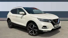 White Used 2019 Nissan Qashqai Tekna SUV | £12,890 (Fair price)