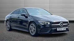 Cosmos black Used 2019 Mercedes CLA180 AMG line Sedan | £19,245 (Good price)