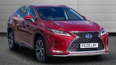 Red Used 2020 Lexus RX450h SUV | £24,695 (Fair price)