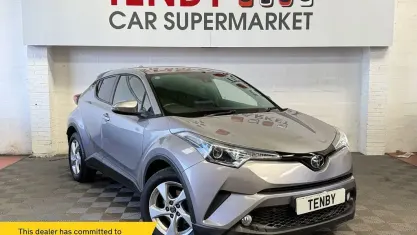 Used Toyota C-HR 116 HP (85 kW) 2018 Silver SUV