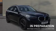 Jet black Used 2021 BMW X1 Sport Line SUV | £23,514 (Fair price)