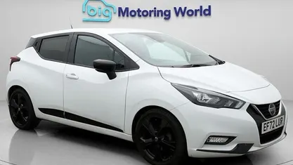 Begagnad Nissan Micra S 92 HK (67 kW) 2022 Vit Halvkombi