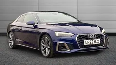 Blue Used 2022 Audi A5 S-Line Coupe | £25,395 (Fair price)