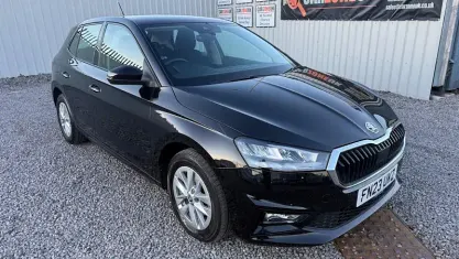 Used Skoda Fabia Comfort 110 HP (80 kW) 2023 Black Hatchback