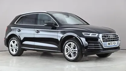Begagnad Audi Q5 S-Line 299 HK (219 kW) 2020 Svart SUV