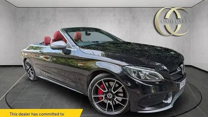 Used 2018 Mercedes C43 AMG AMG Cabriolet | £27,475 (Fair price)